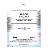 2025 F1 Topps Chrome Isack Hadjar HC - 5 Helmet Collection