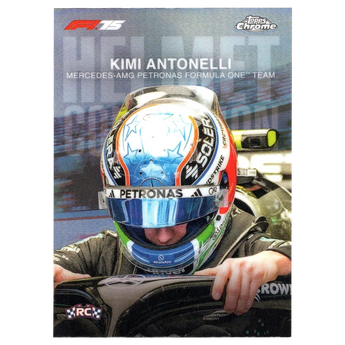 2025 F1 Topps Chrome Kimi Antonelli HC - 1 Helmet Collection
