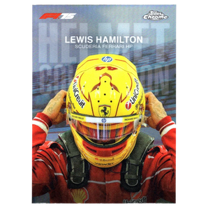 2025 F1 Topps Chrome Lewis Hamilton #HC-2 Helmet Collection