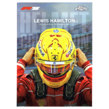 2025 F1 Topps Chrome Lewis Hamilton HC - 2 Helmet Collection
