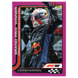 2025 F1 Topps Chrome Max Verstappen 97 Pink Refractor 194/250