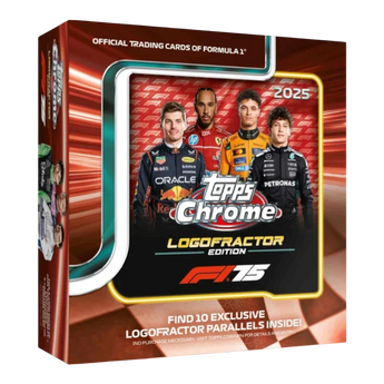 2025 Topps Chrome Logofractor Edition Formula 1 F1 Hobby Box