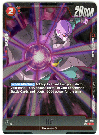 Hit FB01-021 Super Rare.