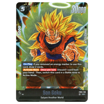 God Grade Son Goku FB05-100 Super Rare.