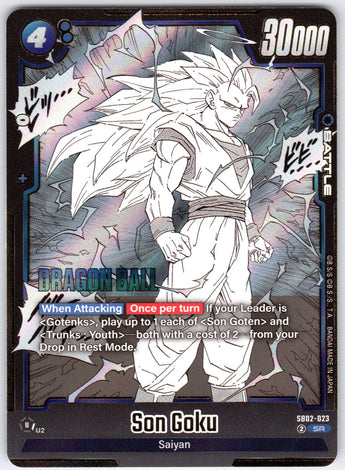 Son Goku SB02-023 Super Rare.