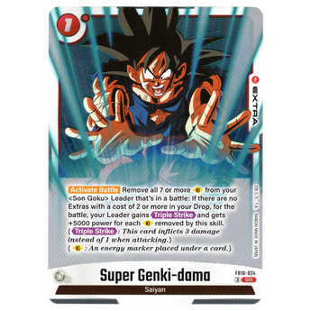God Grade Super Genki-dama FB10-024 Super Rare.