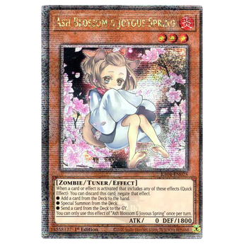 Ash Blossom & Joyous Spring RA04 - EN025 Quarter Century Secret Rare