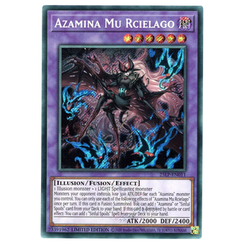 Azamina Mu Rcielago 25LP - EN011 Emblazoned Secret Rare