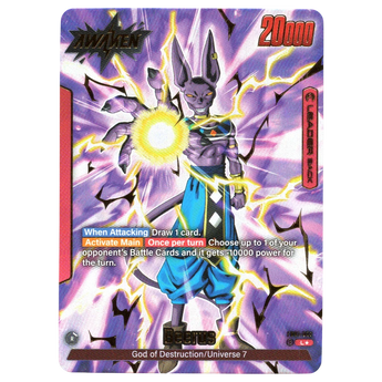 Beerus (Alternate Art) FB01 - 002 L☆