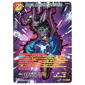 Beerus, Motivated Desruction BT17 - 134 SPR