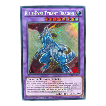 Blue - Eyes Tyrant Dragon 25LP - EN019 Emblazoned Secret Rare