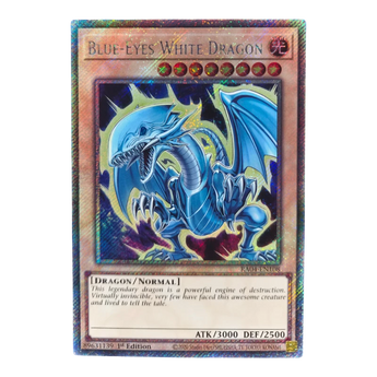Blue - Eyes White Dragon RA04 - EN108 Platinum Secret Rare
