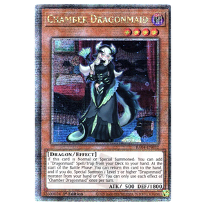 Chamber Dragonmaid RA04 - EN032 Quarter Century Secret Rare