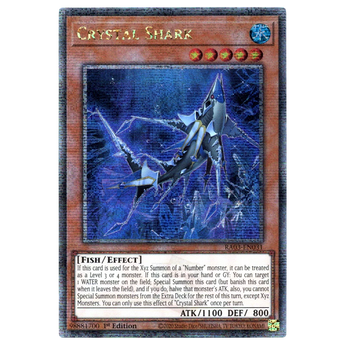Crystal Shark RA03 - EN031 Quarter Century Secret Rare
