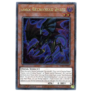Dark Beckoning Beast RA03-EN027 Quarter Century Secret Rare