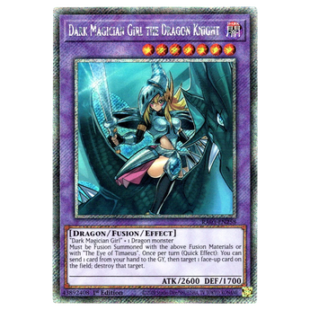 Dark Magician Girl the Dragon Knight RA03 - EN258 Platinum Secret Rare