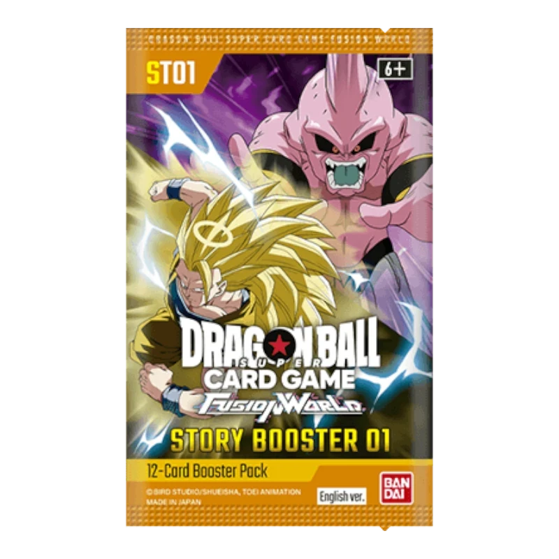 Dragon Ball Super Fusion World Story Booster 01 ST01 Booster Box Booster Box Bandai