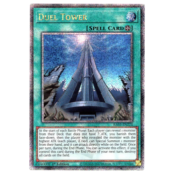 Duel Tower RA03 - EN273 Quarter Century Secret Rare