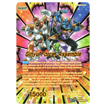 Ginyu Force Assemble BT29 - 058 SLR