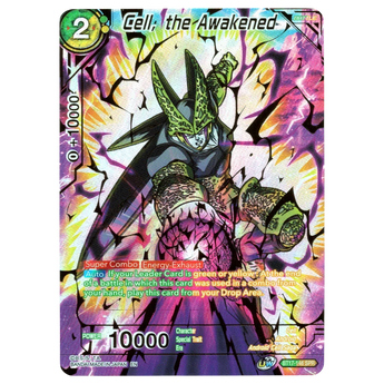 God Grade Cell, the Awakened BT17-146 SPR Special Rare foil trading card from Dragon Ball Super Masters