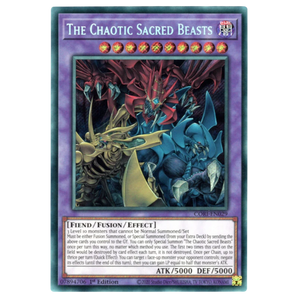 The Chaotic Phantasmal Sacred Beasts CORI-EN029 Secret Rare
