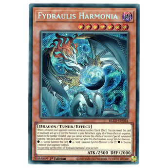 Fydraulis Harmonia BLZD-EN024 Secret Rare Trading Card Konami