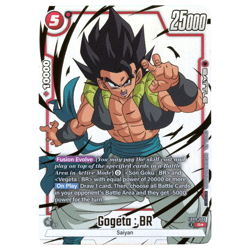 Gogeta : BR (Alternate Art) FB09-006 R☆