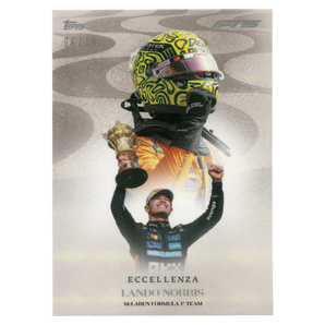 2025 Topps Eccellenza F1 Lando Norris La Passione 6/10 Trading Card Topps