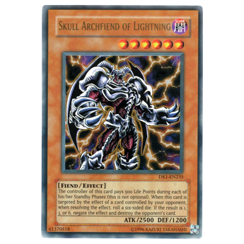God Grade Skull Archfiend of Lightning Ultra Rare Yu-Gi-Oh card from Dark Revelation Volume 1 in near mint condition