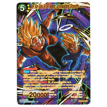 God Grade SS Son Goku & SS Vegeta, Acknowledging Strengths BT28-094 SPR Dragon Ball Super card