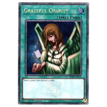 Graceful Charity RA03 - EN116 Quarter Century Secret Rare