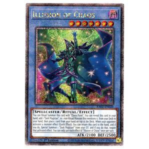 Illusion of Chaos RA02 - EN020 Quarter Century Secret Rare