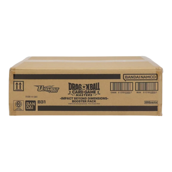 Dragon Ball Super Masters Impact Beyond Dimensions B31 Booster Box Case