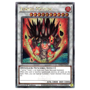 Jurrac Meteor RA04 - EN139 Quarter Century Secret Rare