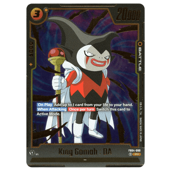 King Gomah : DA (Alternate Art) FB04 - 080 R☆