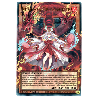 Kurikara Divincarnate (Extended Art) RA05 - EN147 Ultra Rare