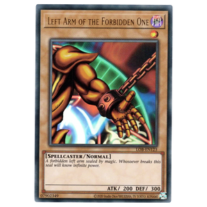 Left Arm of the Forbidden One LOB-EN123 Ultra Rare