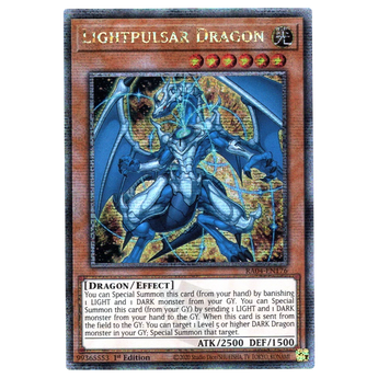 Lightpulsar Dragon RA04 - EN176 Quarter Century Secret Rare