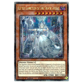 Lovely Labrynth of the Silver Castle RA04 - EN295 Quarter Century Secret Rare
