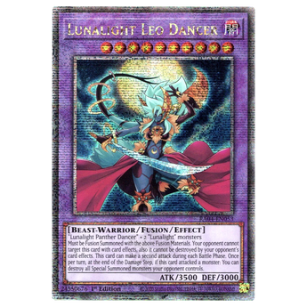 Lunalight Leo Dancer RA04 - EN053 Quarter Century Secret Rare