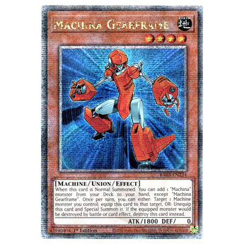 Machina Gearframe RA03 - EN234 Quarter Century Secret Rare