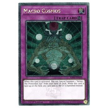 Macro Cosmos RA03 - EN164 Quarter Century Secret Rare