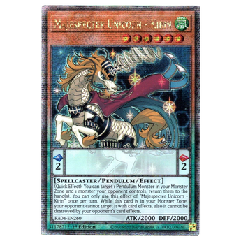Majespecter Unicorn - Kirin RA04 - EN260 Quarter Century Secret Rare