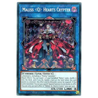 Maliss <Q> Hearths Crypter 25LP - EN016 Emblazoned Secret Rare