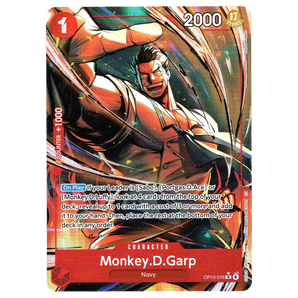 Monkey.D.Garp (Alternate Art) OP13 - 016 R☆