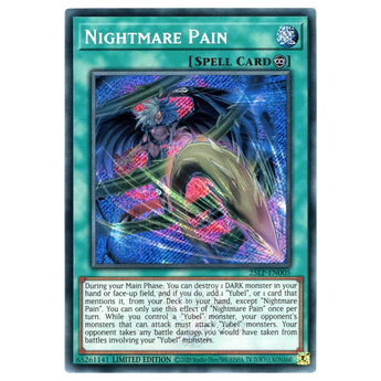 Nightmare Pain 25LP - EN005 Emblazoned Secret Rare