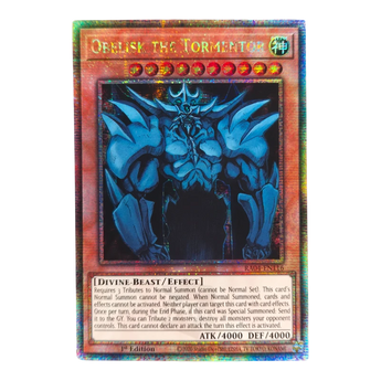 Obelisk the Tormentor RA04 - EN116 Quarter Century Secret Rare