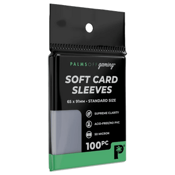 Palms Off Gaming Soft Card Sleeves 100pc