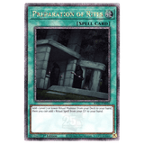 Preparation of Rites RA02 - EN056 Quarter Century Secret Rare