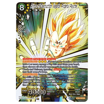 Prince of Destruction Vegeta, Prideful Psyche BT28 - 149 SCR